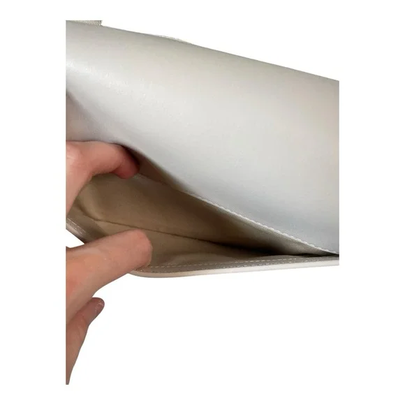 Lululemon Cactus Leather Crossbody Cashew With Silver Hardware & Dust Bag - Picture 8 of 16